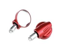 Rétroviseur D'angle Mort Pour Ducati Pour Monster 695 696 796 797 821 937 950 1200 Rétroviseur Auxiliaire Réglable Rétroviseurs À Large Champ Vision REOKIP(Red)