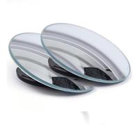 Rétroviseur D'angle Mort Réglable Résistant À 360,Rétroviseur Auxiliaire De Voiture,Miroir Convexe,Cadre Rond,Rétroviseurs Grand Angle Pour Barrage De Voiture,2 Pièces - Type 2pcs Frameless