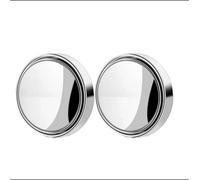Rétroviseur D'angle Mort Réglable Résistant À 360,Rétroviseur Auxiliaire De Voiture,Miroir Convexe,Cadre Rond,Rétroviseurs Grand Angle Pour Barrage De Voiture,2 Pièces - Type Slivery (2pcs)