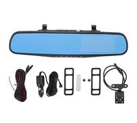 Rétroviseur Dash Cam, Caméra de Rétroviseur 4,3 Pouces Full HD 1080p Rétroviseur Intelligent pour Voitures, Camions, Surveillance de Stationnement, Enregistrement en Boucle, Capteur G Intégré