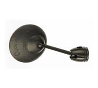 Rétroviseur de bicyclette pliable droit rond court B&M CYCLE STAR BUMM 80 MM