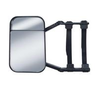 Rétroviseur de caravane Luxe Double - 23 x 14,5 cm - Noir