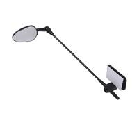 Rétroviseur de casque - Rétroviseur de sécurité réglable - Confort ultra léger - Pour vélos électriques, vélos de route, motos, vélos, casques, excursions à vélo, entraînement, trajets en route