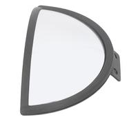 Rétroviseur de Chariot élévateur ABS, Matériau en Verre HD, Miroirs de sécurité Demi-dôme avec Large Plage de Vision, Conception de Miroir Convexe