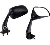 Rétroviseur de course, coque ABS très résistante aux chocs, installation facile, adapté à la Yamaha YZF R6 (2008-2010), 1 paire (2 pièces), finition noire