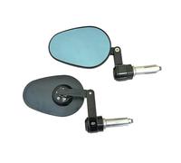 Rétroviseur De Guidon De Moto, Réflecteur De Vue Arrière À Large Portée, Réglable pour Scooter CNC, Miroir Gauche Droit Rétroviseurs