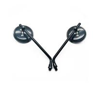 Rétroviseur De Moto 8-10mm Pour Ducati Pour Monster 600 620 696 797 937 821 Pour Hypermotard 950 Pour Scramble X Pour Diavel Rétroviseurs latéraux de moto(Noir)