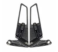 Rétroviseur De Moto,Aile De Vent,Vue Arrière Latérale,Accessoires De Moto,Trucs 07,Trucs 09,Trucs 10,Mt09 Sp,Mt10 Sp - Type Gris Foncé