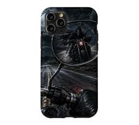 Rétroviseur de Moto Grim Reaper Horreur Coque pour iPhone 11 Pro
