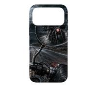 Rétroviseur de Moto Grim Reaper Horreur Coque pour iPhone 17 Pro Max