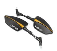 Rétroviseur de moto Pour YAM&AHA TDR125 TDR 125 1991-2002 1992 1993 1994 1995 1996 rétroviseur de moto rétroviseurs latéraux universels (Color : Gold)