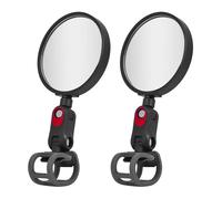 Rétroviseur de Scooter pour Ninebot ZT3 Pro GT3 G3 G2 G30 F3 Pro E3 E2 Pro, Design Convexe Rotatif à 360°.