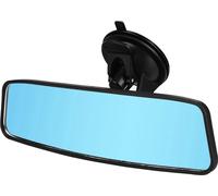 Rétroviseur de siège arrière de voiture pour bébé, réglable, grand angle, miroir bleu