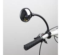 Rétroviseur De Vélo Flexible, 1 Pièce, Rond De Sécurité, Guidon Gauche/Droite, Accessoires De Bicyclette De Remplacement