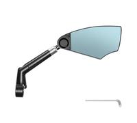 Rétroviseur de vélo - Lentille réfléchissante rotative à 360°, pince de montage anti-vibration, outil de vision haute clarté, conception compacte adaptée aux voyages | pour les déplacements domicile-t
