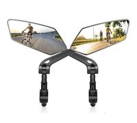 Rétroviseur de Vélo pour Bianchi E-Oltre/E-Arcadex/T-Tronik/E-Vertic/e-Omnia, Champ de Vision Dégagé, Facile à Installer, Rétroviseur de Sécurité Réglable et Pivotant