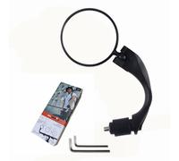 Rétroviseur De Vélo Vélo De Route De Montagne Rétroviseur Convexe Pliable Équipement D'équitation De Miroir Universel, 006 Long Un Paquet - Avec 2 Clés