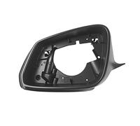 Rétroviseur De Voiture Couvercle De Cadre En Verre Rétroviseur Latéral Support De Base Coque De Garniture Pour BMW Série 5 F10 F18 2014-2017 Cache de rétroviseur extérieur(La gauche)