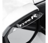 Rétroviseur De Voiture Transparent Pour Honda Civic Fk8 Fk2 Fk7 Type R Accord Crv,Accessoires Pour Mugen 2012-2022 - Type 1pair-For Typer