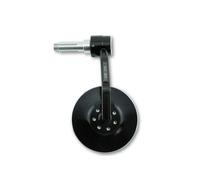 Highsider Pro Conero, miroir d extrémité avec clignotant Noir/Argent Noir/Argent