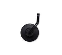 Rétroviseur d'extrémité de guidon HIGHSIDER CONERO 2 BLACK EDITION, court, pièce