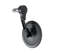 Rétroviseur d’extrémité de guidon HIGHSIDER MONTANA-SLIM EVO SHORT, noir