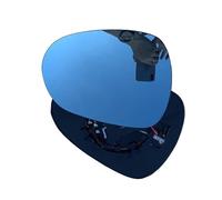 Rétroviseur droit Pour Alfa Pour Romeo Pour Giulia Rétroviseur Arrière Bleu À Large Vue Chauffage En Verre Clignotant À Pour LED Verre de rétroviseur de voiture(With LED Indicator)