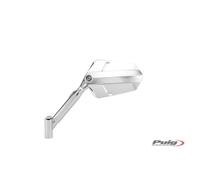 RETROVISEUR DROIT PUIG MOD. EXPLORER ALUMINIUM - Dimensions : 145x90 mm - Ajusta