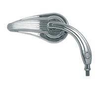 Rétroviseur Droit Universel V Parts Custom Triangulaire Pour Moto Rechanges
