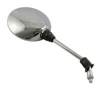 Rétroviseur droit VICMA compatible avec Piaggio Vespa LX 125, Vespa LX50 2T | Miroir arrière; compatible avec Piaggio Liberty 50 2T, Liberty 50-200; références CM020405, CM027605, CM027602, chromé, rond