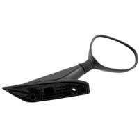 Rétroviseur droit VICMA compatible avec Piaggio X-Evo 125, noir et ovale | Miroir latéral pour pose en position à droite, plastique, forme elliptique, teinte noire, non rabattable; contenu: une pièce