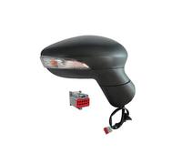 Rétroviseur électrique droit asphérique noir chauffant Ford Fiesta MK6 phase 1 2008-2012 - 1514042 / 8A6117682FB5YYW / 1514084 / 8A6117K740DB / 1542155 / 1513158 / 8A6113B382AB / 1531430 / 8A6113B382A