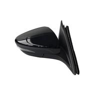 Rétroviseur électrique Ensemble Rétroviseurs Latéraux Voiture Clignotant Électrique Pliable Pour Ford Pour Focus 2019 - 2021 Angle Mort Complet Rétroviseur(Black,6 Wire R)