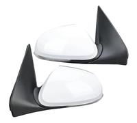 Rétroviseur Électrique Gauche Ensemble De Rétroviseur Latéral De Voiture À 6 Broches, Blanc, Pliable Et Chauffant, Manuel, Pour Hyundai I10 2020-2023(1 paire)