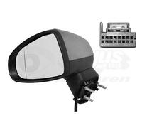 Retroviseur Electrique Gauche Gris Metal Pour Audi A1 10 - 14