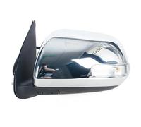 Rétroviseur Électrique Gauche Pour Toyota Pour Hilux 2008-2014 2015 Garniture De Couvercle De Lumière LED 5 Broches Chrome Rétroviseurs Assemblage(5 lines Left)