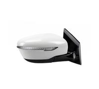 Rétroviseur électrique Pour Nissan Pour Murano 2015-2019 Avec Caméra Puissance Pliable Flash Voyant D'avertissement Rétroviseur Latéral Assemblée Rétroviseurs extérieurs auto(BLANC,13 Wire R)