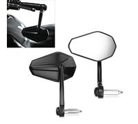 Rétroviseur Embout de Guidon avec ECE Retroviseur Moto Paire Zaddox SP6