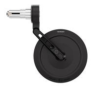 Rétroviseur d'embout de guidon HIGHSIDER pro Montana-Slim court - noir