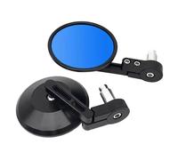 Rétroviseur embout de guidon moto / rétroviseur ECE RL4 paire noir