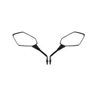 Retroviseur Embout Guidon 2 Pièces/paire Moto Rétroviseur Poignée Barre Fin Miroirs Latéral Arrière Convexe Miroir 8mm 10mm