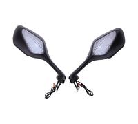 Rétroviseur Embout Guidon Moto Rétroviseur Latéral De Moto avec Clignotant Intégré pour CBR1000RR 2008-2012