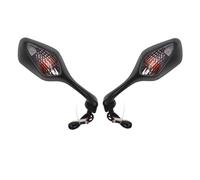 Rétroviseur Embout Guidon Moto Rétroviseur Latéral De Moto avec Clignotant Intégré pour CBR1000RR 2008-2012