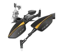 Retroviseur Embout Guidon Pour FZ1 FZ6 FZ8 FZ Moto Fil Gauche Droite Rétroviseurs Poignée Barre Fin Miroirs Rétroviseur Latéral Pièces De Rechange