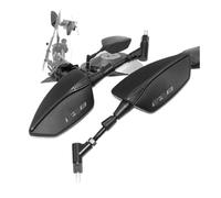 Retroviseur Embout Guidon Pour FZ1 FZ6 FZ8 FZ Moto Fil Gauche Droite Rétroviseurs Poignée Barre Fin Miroirs Rétroviseur Latéral Pièces De Rechange