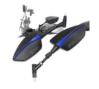 Retroviseur Embout Guidon Pour FZ1 FZ6 FZ8 FZ Moto Fil Gauche Droite Rétroviseurs Poignée Barre Fin Miroirs Rétroviseur Latéral Pièces De Rechange