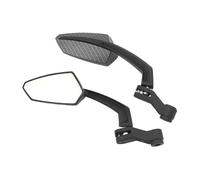 Retroviseur Embout Guidon Rétroviseur De Moto, 2 Pièces, 8/10mm, Motocross, Convexe Arrière, D'extrémité Barre Poignée, Latéral