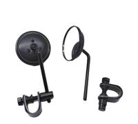 Retroviseur Embout Guidon Rétroviseur De Moto Rond, Universel, 22mm-25mm, Clip Convexe, Extrémité La Barre Poignée, Rétroviseurs Latéraux, Pièces Rechange