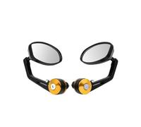 Retroviseur Embout Guidon Rétroviseur D'extrémité De Barre Poignée Moto, Rétroviseurs Latéraux Convexes Pour G1 125 Pour Zontes350 350D Pour Zontes310M 310X T310 310R