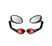 Retroviseur Embout Guidon Rétroviseur D'extrémité De Barre Poignée Moto, Rétroviseurs Latéraux Convexes Pour G1 125 Pour Zontes350 350D Pour Zontes310M 310X T310 310R